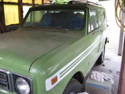 1978 Scout II | As found in garage after a long rest....